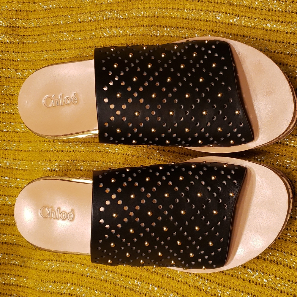 Chloé Camille wedge mule